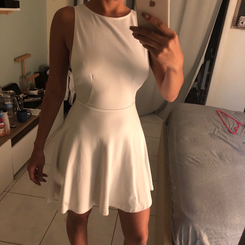White dress